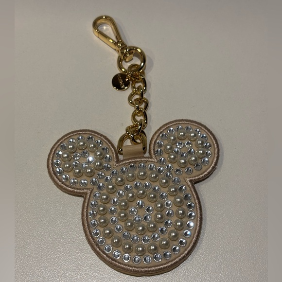 Stoney Clover Lane Disney Mickey Mouse Bag Charm - Sand Pearl & Crystal - Picture 4 of 4
